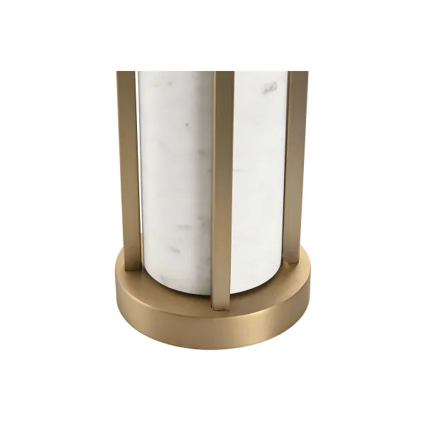 Galda lampa Home ESPRIT Balts Bēšs Bronza 50 W 220 V