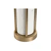 Desk lamp Home ESPRIT White Beige Golden 50 W 220 V