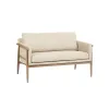 Sofa Home ESPRIT Balta Miesto Atskirtas 126,5 X 75 X 79 CM