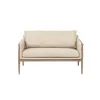 Sofa Home ESPRIT Balta Miesto Atskirtas 126,5 X 75 X 79 CM