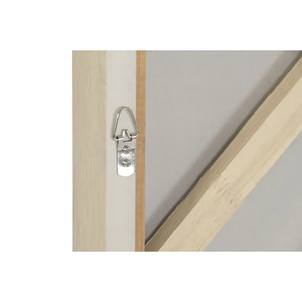 Drobė Home ESPRIT Rusvai gelsva Abstraktus Skandinavijos 102 x 4,5 x 102 cm (2 vnt.)