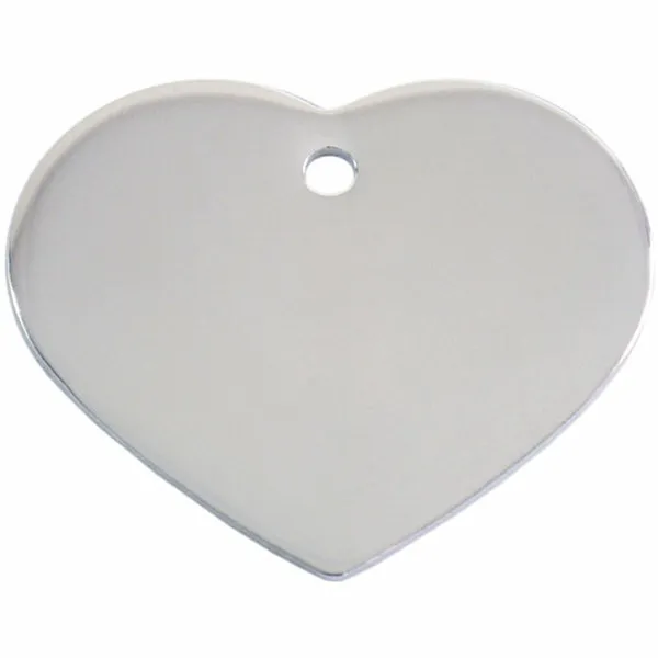 Apykaklės identifikavimo lentelė Imarc Heart Sidabras