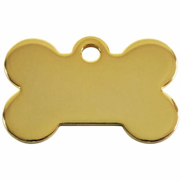 Identification plate for collar Imarc Bone Golden