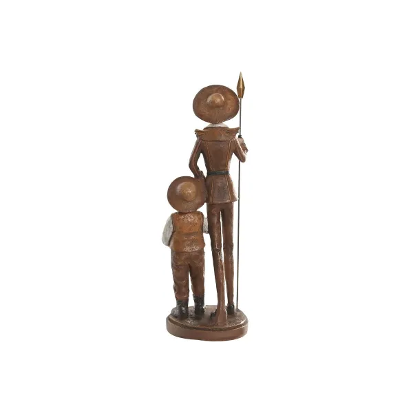 Dekoratīvās figūriņas Home ESPRIT Brūns 14 X 13 X 38,5 CM