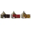 Фонарь Home ESPRIT Bronza Metāls Stikls Arābija 6 x 6 x 10 cm (6 gb.)