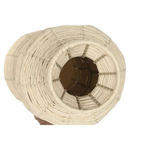 Vaza Home ESPRIT Ruda Natūralus Miesto 20 x 20 x 70 cm (2 vnt.)