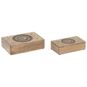Korurasia Home ESPRIT Ruskea Mangopuu 25,5 x 18 x 9 cm