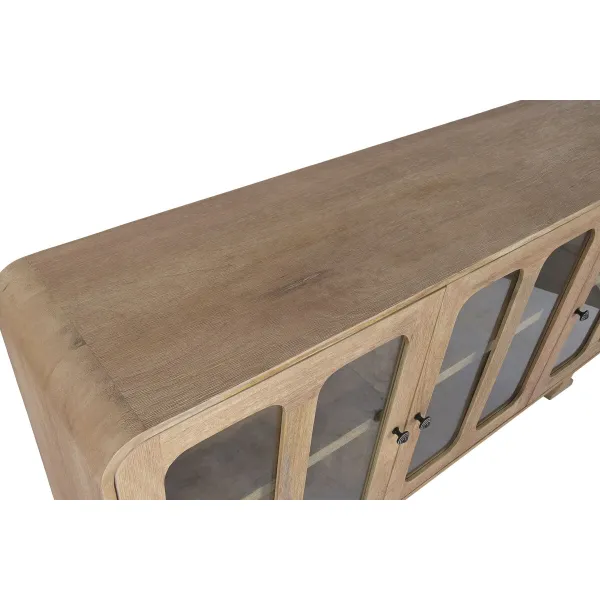 Bufete Home ESPRIT Stikls Mango koks 175 X 40 X 85 CM