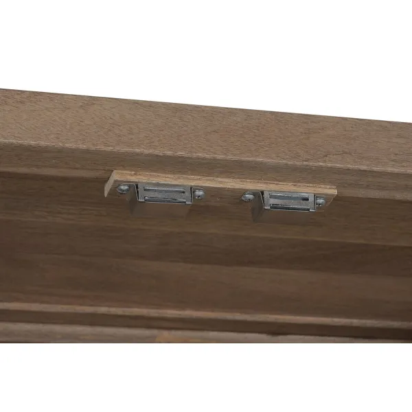 Displejaj stends Home ESPRIT Metāls Mango koks 100 X 42 X 195 CM