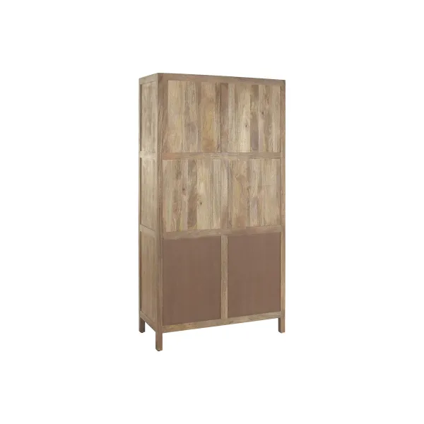Displejaj stends Home ESPRIT Metāls Mango koks 100 X 42 X 195 CM