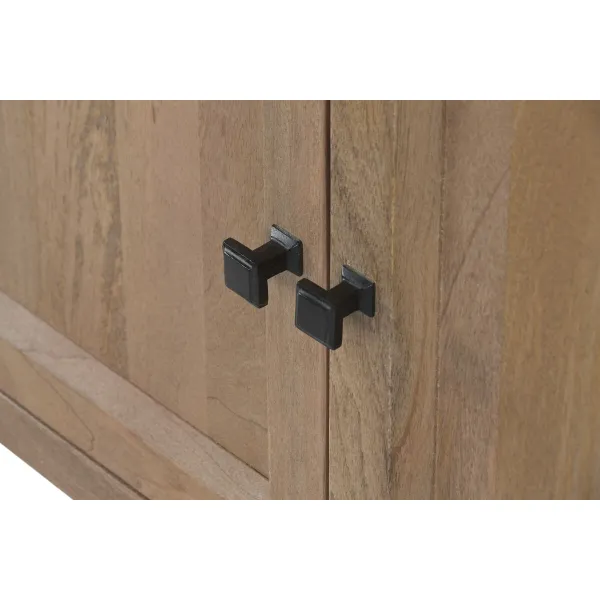 Displejaj stends Home ESPRIT Metāls Mango koks 100 X 42 X 195 CM
