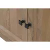 Displejaj stends Home ESPRIT Metāls Mango koks 100 X 42 X 195 CM