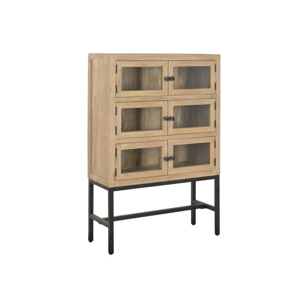 Displejaj stends Home ESPRIT Metāls Mango koks 80 X 30 X 120 CM