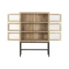 Displejaj stends Home ESPRIT Metāls Mango koks 80 X 30 X 120 CM