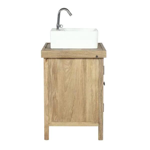 Spintelė po praustuvu Home ESPRIT Keramikinis Mango mediena 81 X 56 X 78 CM