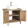 Spintelė po praustuvu Home ESPRIT Keramikinis Mango mediena 81 X 56 X 78 CM