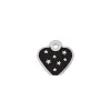 Identification plate for collar Imarc PetScribe Passion Black Silver