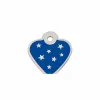 Identification plate for collar Imarc PetScribe Passion Blue Silver