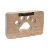Sieninė kabykla Home ESPRIT Ruda Juoda Geležis Mango mediena Miesto 20 X 6 X 10 CM (2 vnt.)
