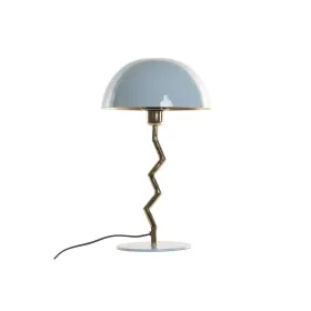 Stalinė lempa Home ESPRIT Mėlyna Auksinis 50 W 220 V