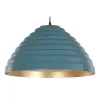 Pakabinamas apšvietimas Home ESPRIT Mėlyna Metalinis Geležis 50 W 50 x 50 x 28 cm