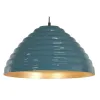 Pakabinamas apšvietimas Home ESPRIT Mėlyna Metalinis Geležis 50 W 50 x 50 x 28 cm