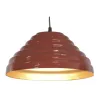 Pakabinamas apšvietimas Home ESPRIT Raudona Metalinis Geležis 50 W 35 x 35 x 17 cm