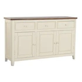Устройство Home ESPRIT Кремовый Древесина манго Деревянный MDF 150 x 45 x 90 cm