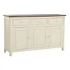Bufete Home ESPRIT Krēmkrāsa Mango koks Koks MDF 150 x 45 x 90 cm