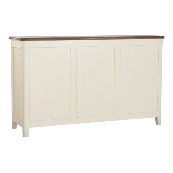 Bufete Home ESPRIT Krēmkrāsa Mango koks Koks MDF 150 x 45 x 90 cm