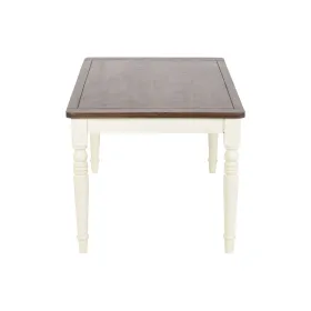 Pusdienu galds Home ESPRIT Brūns Krēmkrāsa Mango koks Koks MDF 160 x 90 x 76 cm