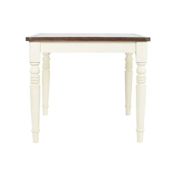 Pusdienu galds Home ESPRIT Brūns Krēmkrāsa Mango koks Koks MDF 160 x 90 x 76 cm