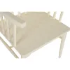 Dining Chair Home ESPRIT Cream Mango wood MDF Wood 50 X 60 X 98 CM