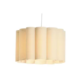 Pakabinamas apšvietimas Home ESPRIT Balta Rusvai gelsva Metalinis 50 W 50 x 50 x 30 cm