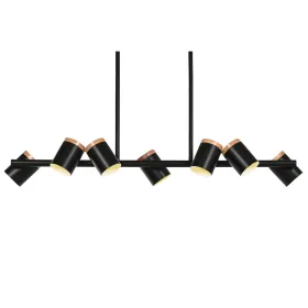 Pakabinamas apšvietimas Home ESPRIT Ruda Juoda Medžio Metalinis 104 X 18 X 164 CM