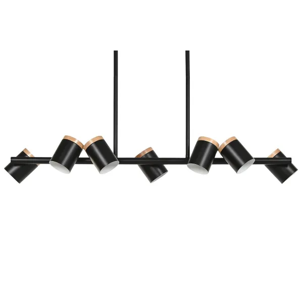 Ceiling Light Home ESPRIT Brown Black Wood Metal 104 X 18 X 164 CM
