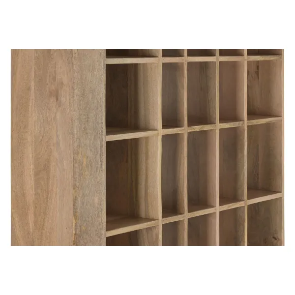 Plaukti Home ESPRIT Brūns Mango koks 100 X 35 X 195 CM