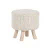 Jalatugi Home ESPRIT Beež Boho 40 x 40 x 40 cm