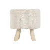 Jalatugi Home ESPRIT Beež Boho 40 x 40 x 40 cm
