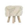 Jalatugi Home ESPRIT Beež Boho 40 x 40 x 40 cm