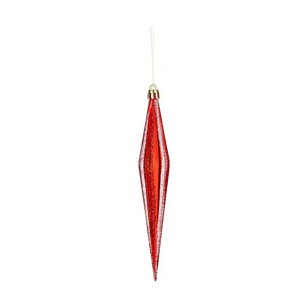 Новогоднее украшение Krist+ Красный PVC 8,5 x 3,5 x 19 cm Удлиненный