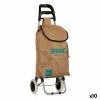 Ostoskärry Kinvara Organic Sininen Ruskea 3,3 L 36 x 95 x 35 cm (10 osaa)