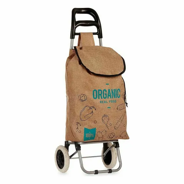 Ostoskärry Kinvara Organic Sininen Ruskea 3,3 L 36 x 95 x 35 cm (10 osaa)
