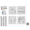 Canvas Pincello Wood Cloth 12 Units