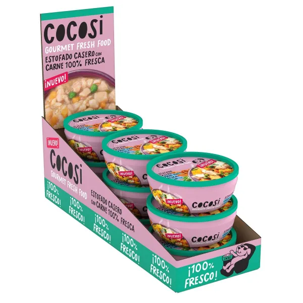 Wet food Cocosi ESTOFADO CASERO Tuna 280 g 9Units