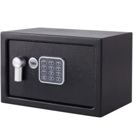 Seif elektroonilise lukuga Yale Must 8,6 L 20 x 31 x 20 cm Teras