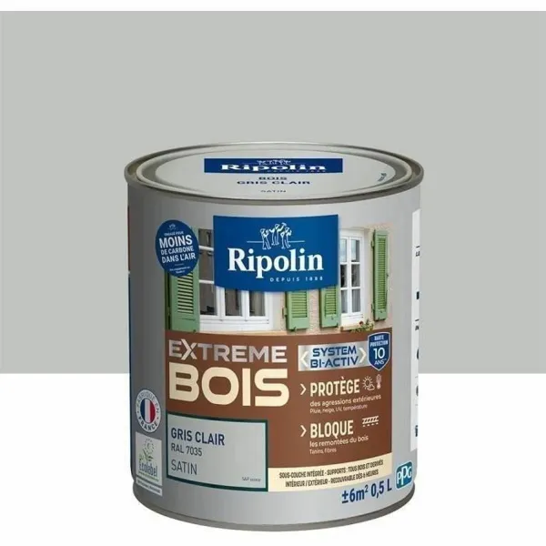 Gruntskrāsa Ripolin Pelēks Satīna apdare 500 ml
