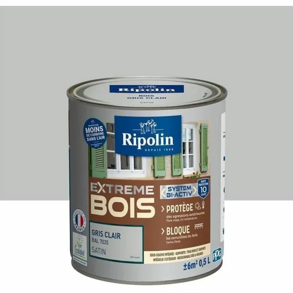 Gruntskrāsa Ripolin Pelēks Satīna apdare 500 ml