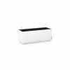 Plant pot Lechuza White Black polypropylene