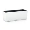 Plant pot Lechuza White Black polypropylene